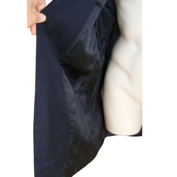 ERMENEGILDO ZEGNA Su Misura Blazer, 56L EU/44 US, Blue, Subtle stripes, 3 button - Picture 5 of 8